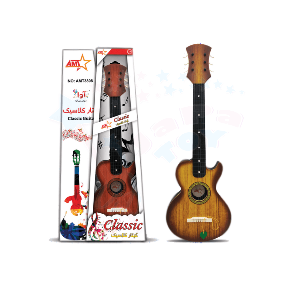 JP-1018-2 گیتار کلاسیک اسباب بازی بزرگ