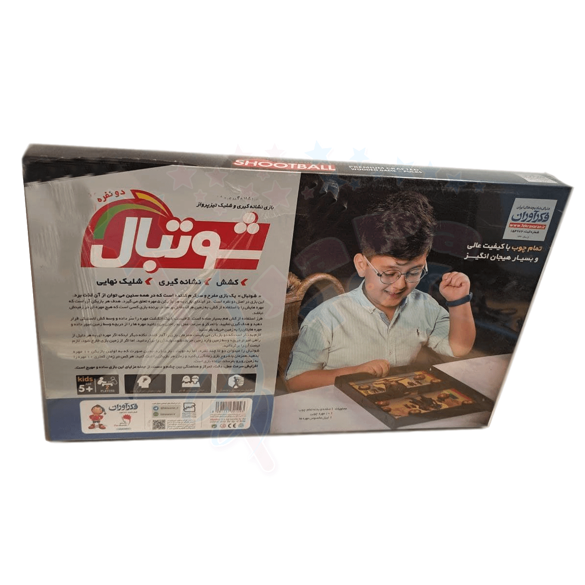 JP-1073-1 بازی فکری فکرآوران مدل شوتبال