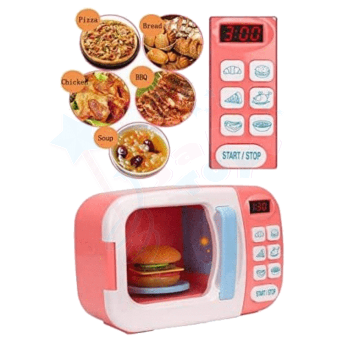 JP1070-3 مایکروفر اسباب بازی موزیکال کودک