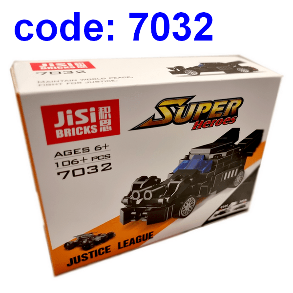 JP-1065-1 لگو جی سی مدل ماشین بتمن 7032-7038