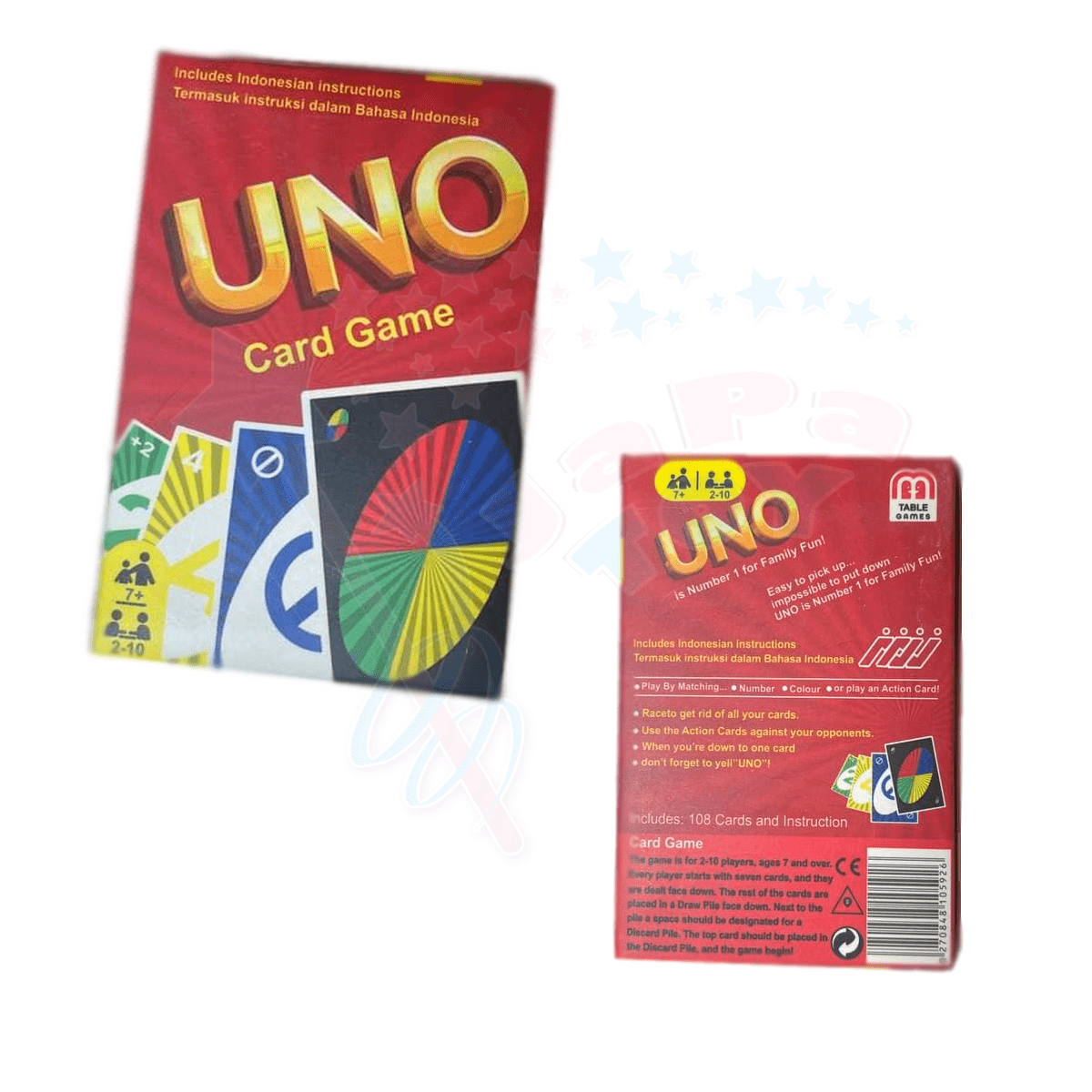 JP-1076-1 خرید بازی فکری اونو uno - اسباب بازی جاپاتوی