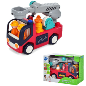 خرید ماشین آتش نشانی هولی تویزموزیکال Hola Toys